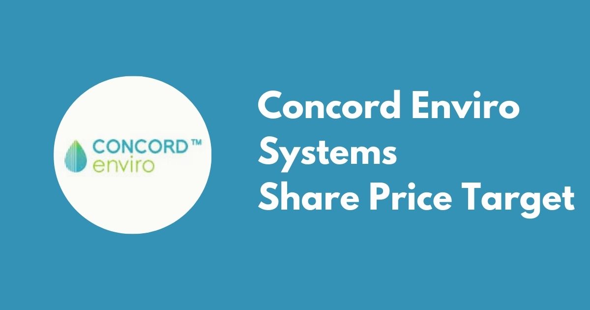 Concord Enviro Systems share price target